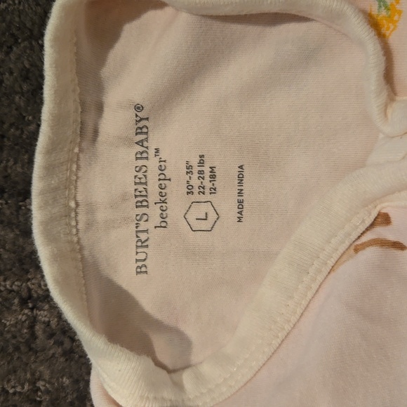 Burt's Bees sleep sack floral deer - Picture 3 of 4